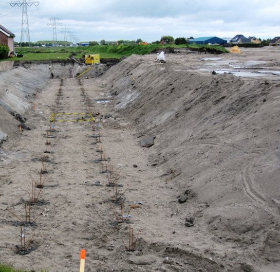 Duikerbrug fundering Duikerbrug fundering