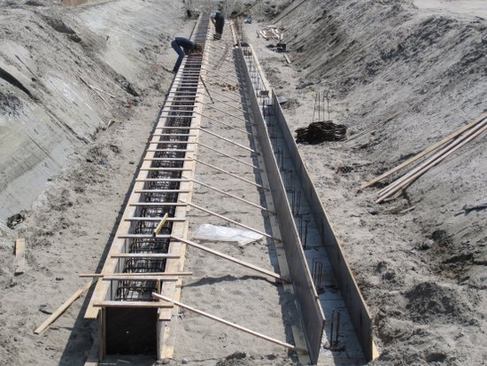 Duikerbrug fundering Duikerbrug fundering