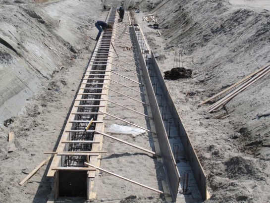 Duikerbrug fundering