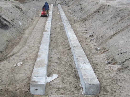Duikerbrug fundering Duikerbrug fundering