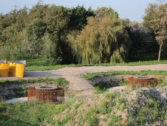 Hoogspanningsmast fundering betonijzer Hoogspanningsmast fundering betonijzer