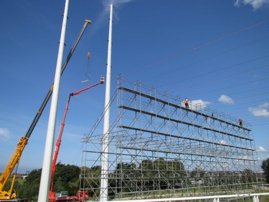 Hoogspanningsmast stelling Hoogspanningsmast stelling
